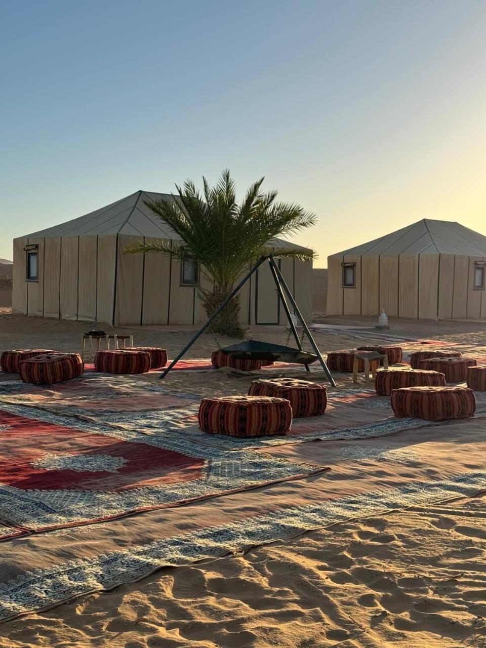 Hotel Erg Chebbi Sahara Camp Merzouga Esterno foto