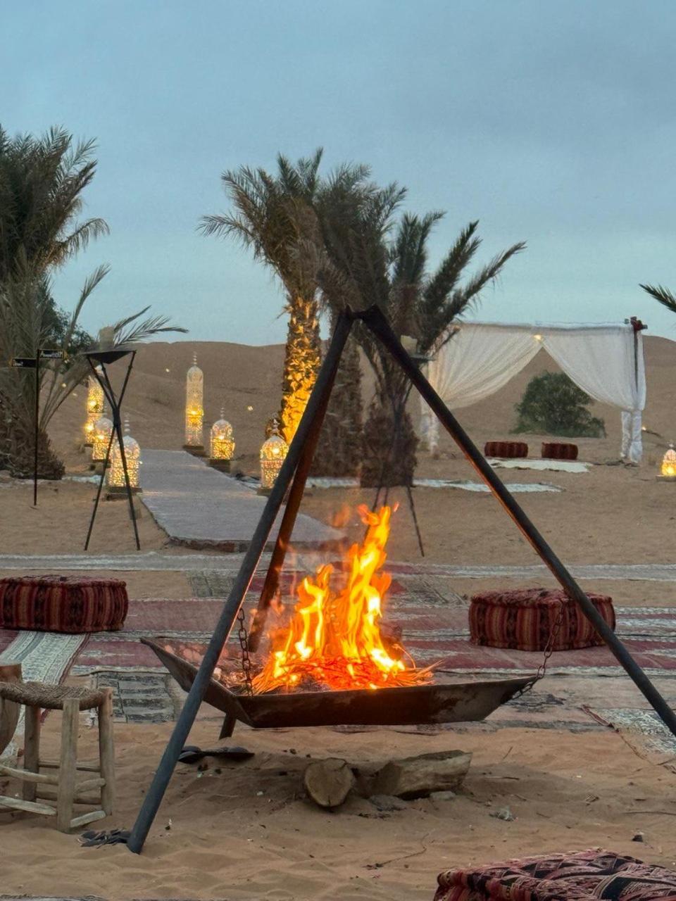 Hotel Erg Chebbi Sahara Camp Merzouga Esterno foto